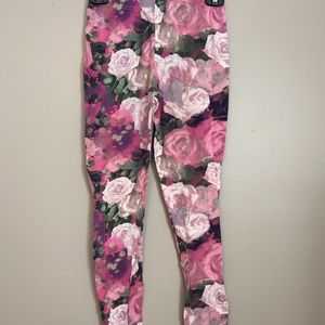 Floral Print Leggings
